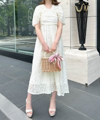 JULIA BOUTIQUE/ジュリアブティック JULIA BOUTIQUE 花柄レースフレアワンピース[24079] ワンピース ロングワンピース マキシ丈ワンピース レディース 夏 ス/506466344