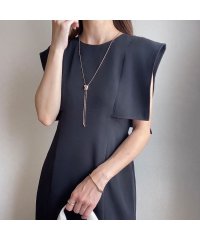 FILLOU/フィルー FILLOU FILLOU スクエアスリーブタイトワンピース【ペチスカートセット】/506467147