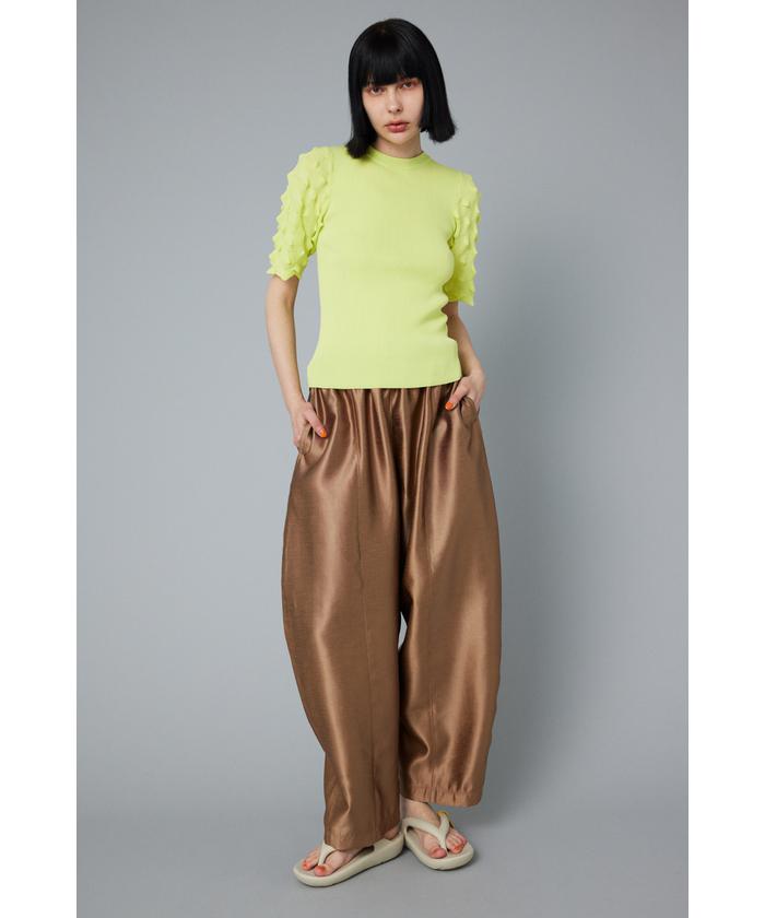 Shiny cocoon pants(506473062) | ヘリンドットサイ(HeRIN.CYE