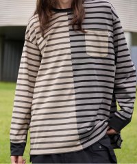 BEAVER/CMF OUTDOOR GARMENT  別注BORDER TEE L/S/506473336