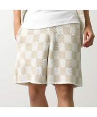 askyurself/アスクユアセルフ ASKYURSELF ASKYURSELF ハーフパンツ CHECKRED CROCHET SHORTS/506475104
