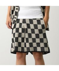 askyurself/アスクユアセルフ ASKYURSELF ASKYURSELF ハーフパンツ CHECKRED CROCHET SHORTS/506475104