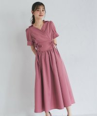 tocco closet/ウエストレースアップカシュクールワンピース/506451173