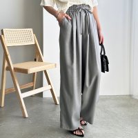 GeeRA/ジーラ GeeRA 上品見え！ダブルタックワイドイージーパンツ/505991780