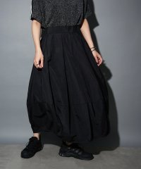 MAISON BREEZE reveur/MAISON BREEZE reveur ナイロンスカート ランタンスカート バルーンスカート ロングスカート 無地 254044 trc/506360268