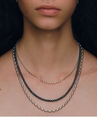 quip queint/クイップクエイント quip queint 【quip queint】grain chain long necklace ネックレス シルバー SLV925/506485424