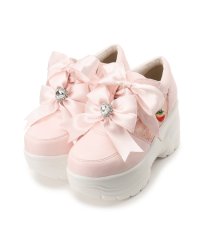 csT&P/シーエス ティーアンドピー csT&P 取り外し自由♪マルチWAY厚底レースイチゴチャームスニーカー/506485530