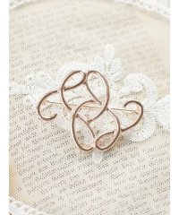 Maison de FLEUR/メゾン ド フルール Maison de FLEUR モノグラムブローチ/506485860