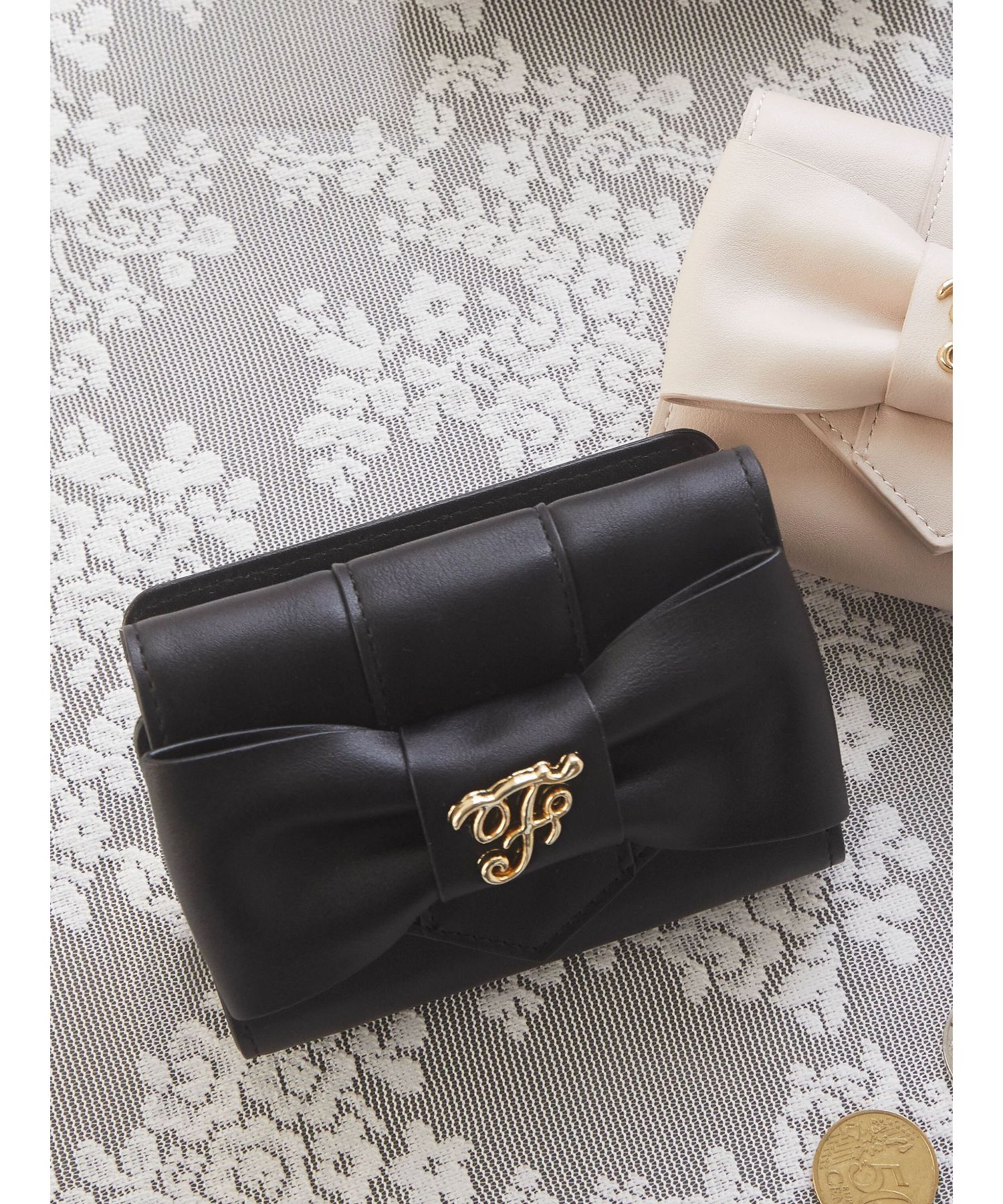 メゾン ド フルール Maison de FLEUR ベルトリボンミニ