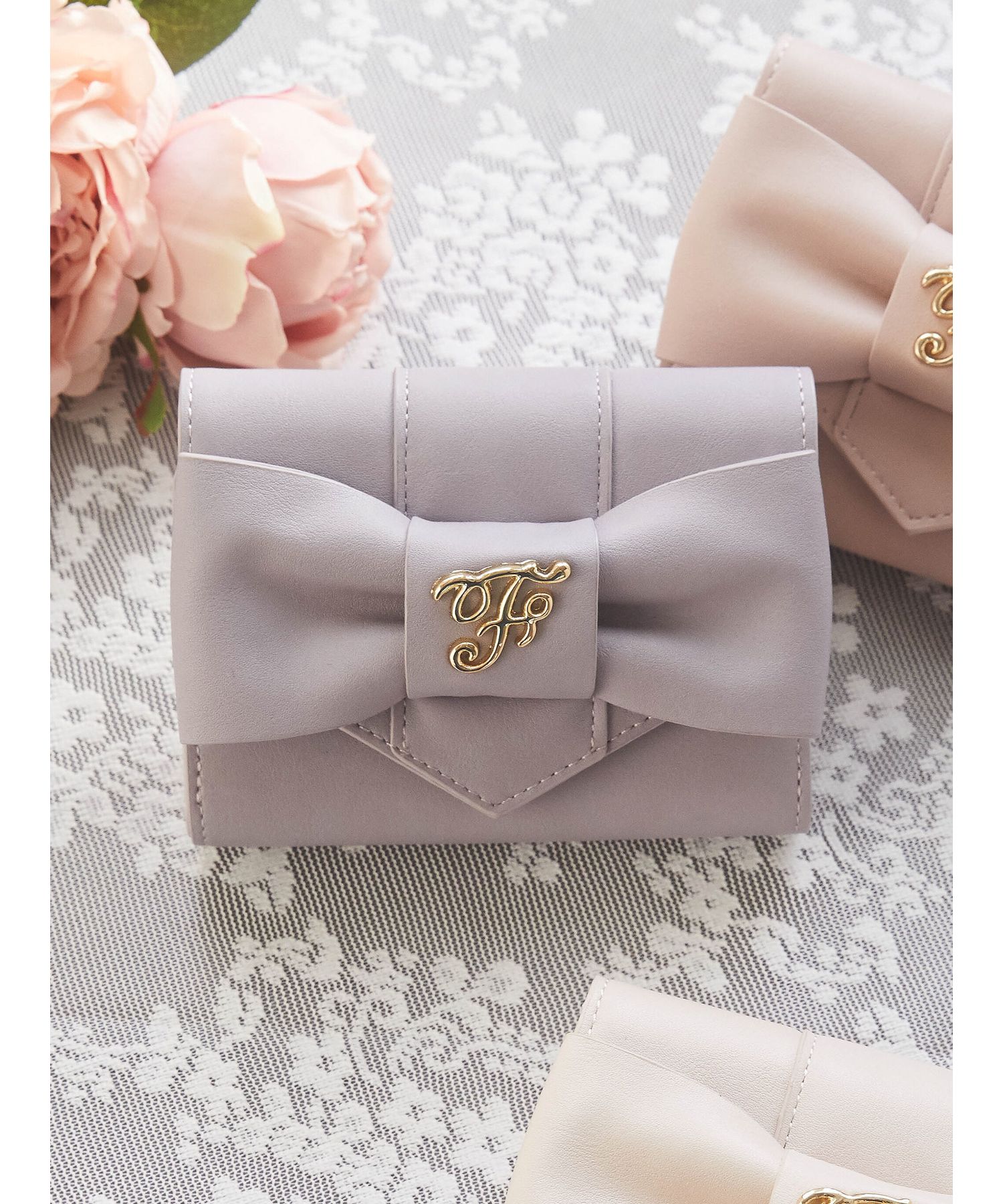メゾン ド フルール Maison de FLEUR ベルトリボンミニ