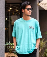 CavariA/キャバリア CavariA CavariA フラワー刺繍半袖Tシャツ/506487503