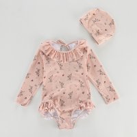 BACKYARD FAMILY/バックヤードファミリー BACKYARD FAMILY ベビー キッズ水着 女の子 帽子付き【返品不可商品】/506487626