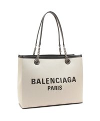 BALENCIAGA/バレンシアガ BALENCIAGA バレンシアガ トートバッグ ハンドバッグ デューティーフリートート ホワイト ブラック レディース BALENCIAGA 7/506487909