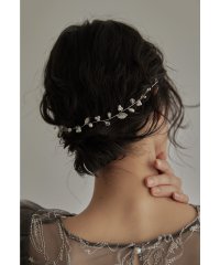 niana/ニアナ niana リーフモチーフパールヘッドドレス 結婚式 お呼ばれ パーティー ウェディング ヘアアクセサリー/506488297