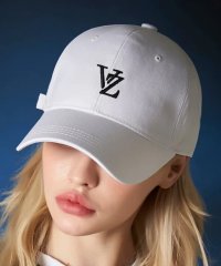Varzar/バザール VARZAR 3D Monogram logo over fit ball cap キャップ 帽子 ロゴ コットン100% ツバ広 紫外線対策/505942478