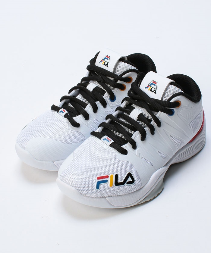 新品 FILA SPAGETTI C2 バスケシューズ 白×ネイビー×赤 26
