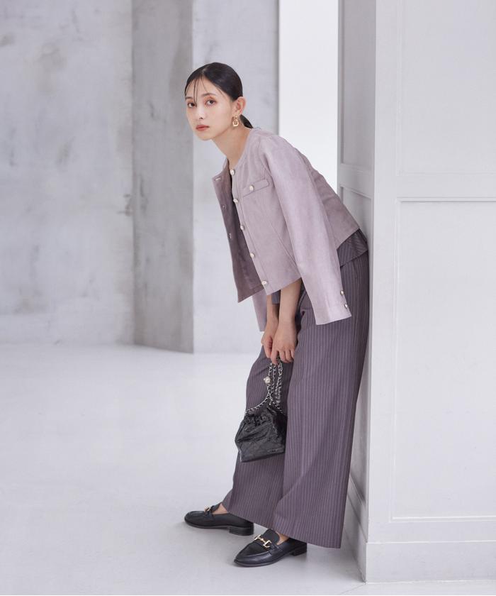 セール】タックワイドパンツ24AW(506491583) | プロポーション