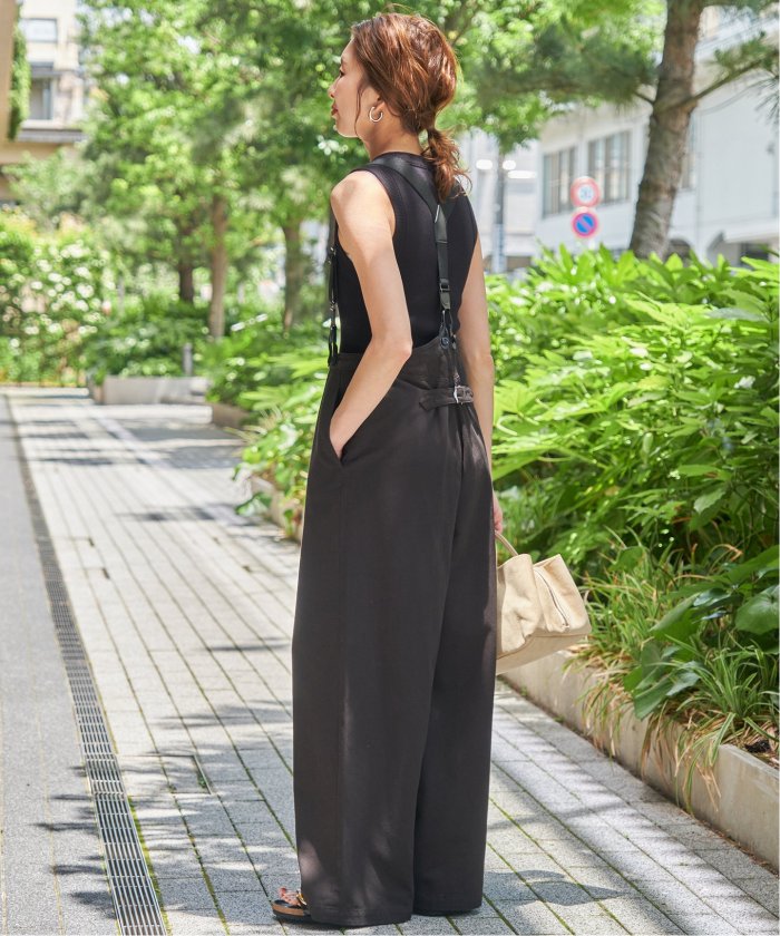 spick and span サスペンダー付きワーカーパンツ（≪追加