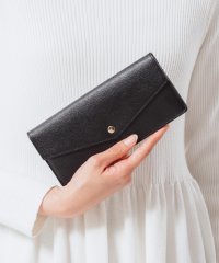 MURA/MURA サフィアーノレザー スキミング防止 コンパクト かぶせ蓋付き 薄型 長財布/506495603
