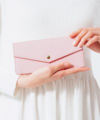 MURA/MURA サフィアーノレザー スキミング防止 コンパクト かぶせ蓋付き 薄型 長財布/506495603