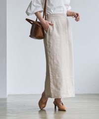 coen/【RONEL】European Flax（ヨーロピアンフレックス） ナロースカート（セットアップ対応可能）/506019280