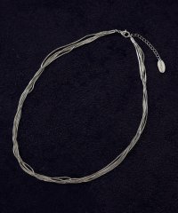 COMME CA ISM /スネイクチェーン 5連 ショートネックレス/506369855
