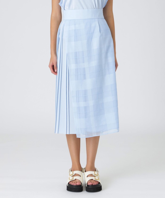 BLUE LABEL CRESTBRIDGE ニット 38 スカート　セット BLUE LABEL CRESTBRIDGE（ブルーレーベルクレストブリッジ）の