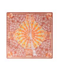 JULIA BOUTIQUE/ジュリアブティック JULIA BOUTIQUE 90×90cm ヴィンテージ風サテンスカーフ[100018] スカーフ 大判スカーフ サテンスカーフ ストール/506494721