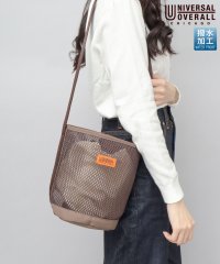 UNIVERSAL OVERALL/ユニバーサルオーバーオール UNIVERSAL OVERALL バッグ メッシュ ショルダーバッグ メンズ レディース 巾着バッグ 2way/506502387