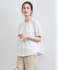 UNITED ARROWS/バイカラーパイピング ショートスリーブ ブラウス/505268636