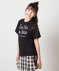 a.v.v(KID'S)/[140－150]【接触冷感】ロゴ刺繍ゆるTシャツ/506338267