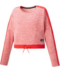 GOSEN/ゴーセン GOSEN GOSEN ゴーセン テニス レディース 裏起毛 ストレッチトレーナー ブラック杢 S W2061/506511701