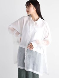 RADIATE/ラディエイト RADIATE シアー切替ロングシャツ/506514439