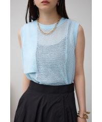 AZUL by moussy/メッシュコンビニットタンク/506514507