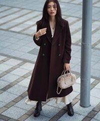 NATURAL BEAUTY BASIC/ビッグカラーダブルチェスターコート　24AW/506514591