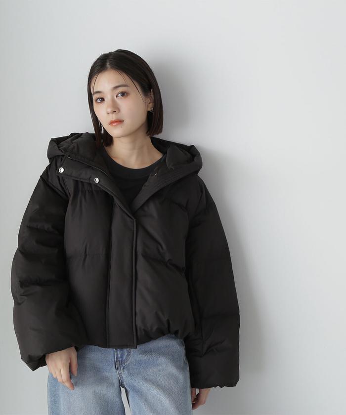ナチュラルビューティーベーシック ショートフードダウン 24AW
