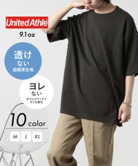 United Athle/ユナイテッドアスレ United Athle 1枚でも透けない◎ 9.1オンス ビッグシルエットコットンTシャツ シンプル半袖無地T ヘビーウェイト 綿100%/506515182