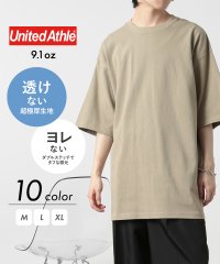 United Athle/ユナイテッドアスレ United Athle 1枚でも透けない◎ 9.1オンス ビッグシルエットコットンTシャツ シンプル半袖無地T ヘビーウェイト 綿100%/506515182