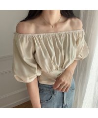 LAUIR/ラウアー LAUIR 2wayオフショル半袖トップス/506516302