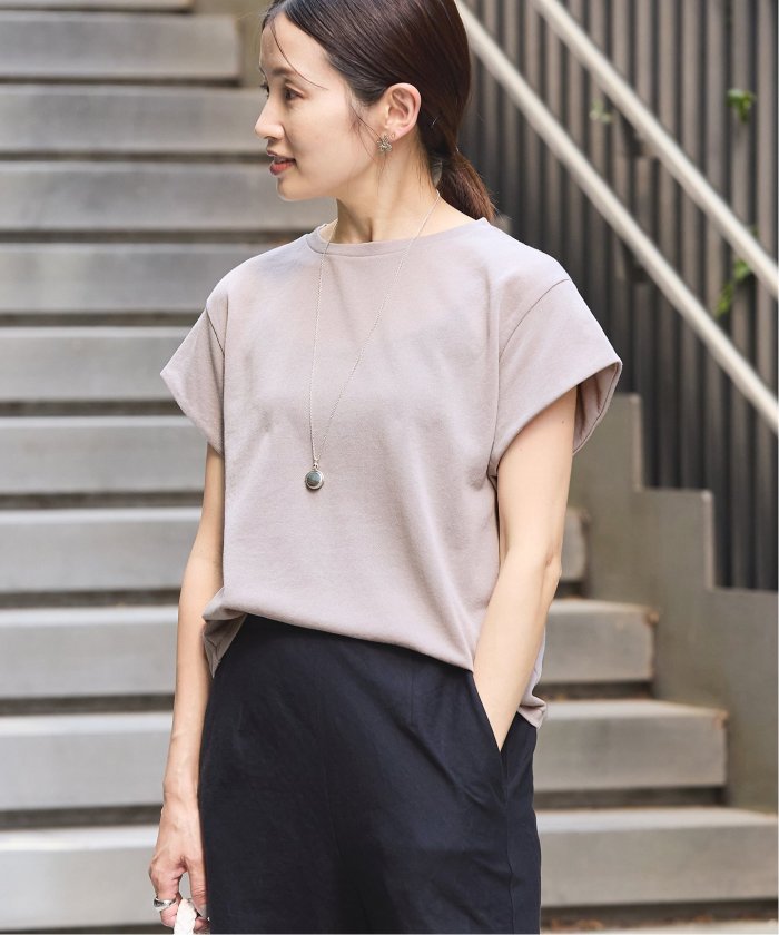 シアーミニ裏毛Tシャツ(506516351) | イエナ(IENA) - d fashion
