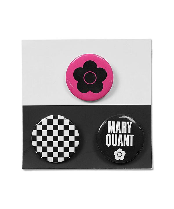 マリークワント MARY QUANT MQオリジナル 缶バッジセット マリークワント MARY QUANT MQオリジナル 缶バッジセット