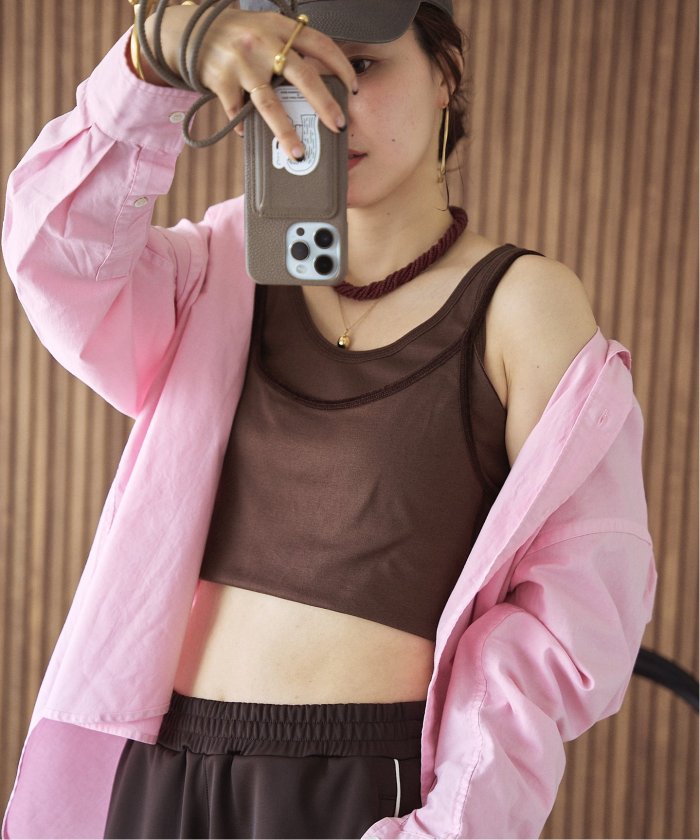 セール 30%OFF】oll×FRAMeWORK 2WAYタンクトップ(506521755
