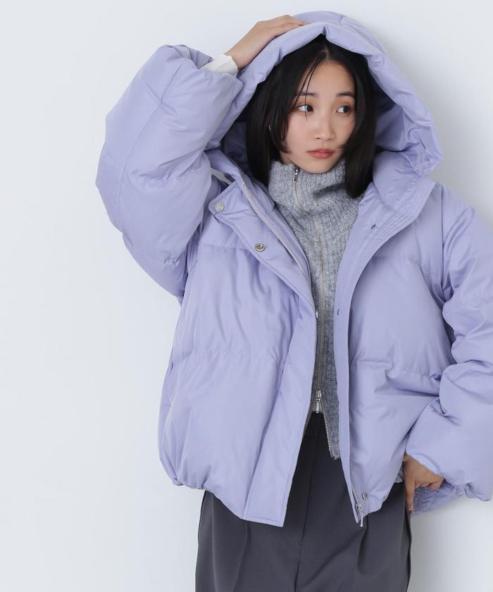 セール】ショートフードダウン 24AW(506514601) | ナチュラル