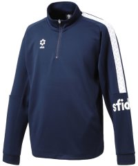 SFIDA/スフィーダ SFIDA SFIDA スフィーダ フットサル BP ウォームアップハーフジップトップ SA21813 NVY/506517431