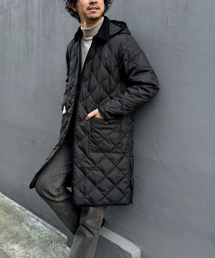Beardsley ノーカラー　コート　 オフホワイト BEARDSLEY ノーカラーコート コート 後ろぷっくりウールショート