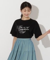And Couture/シルケットプリントTシャツ/506524525