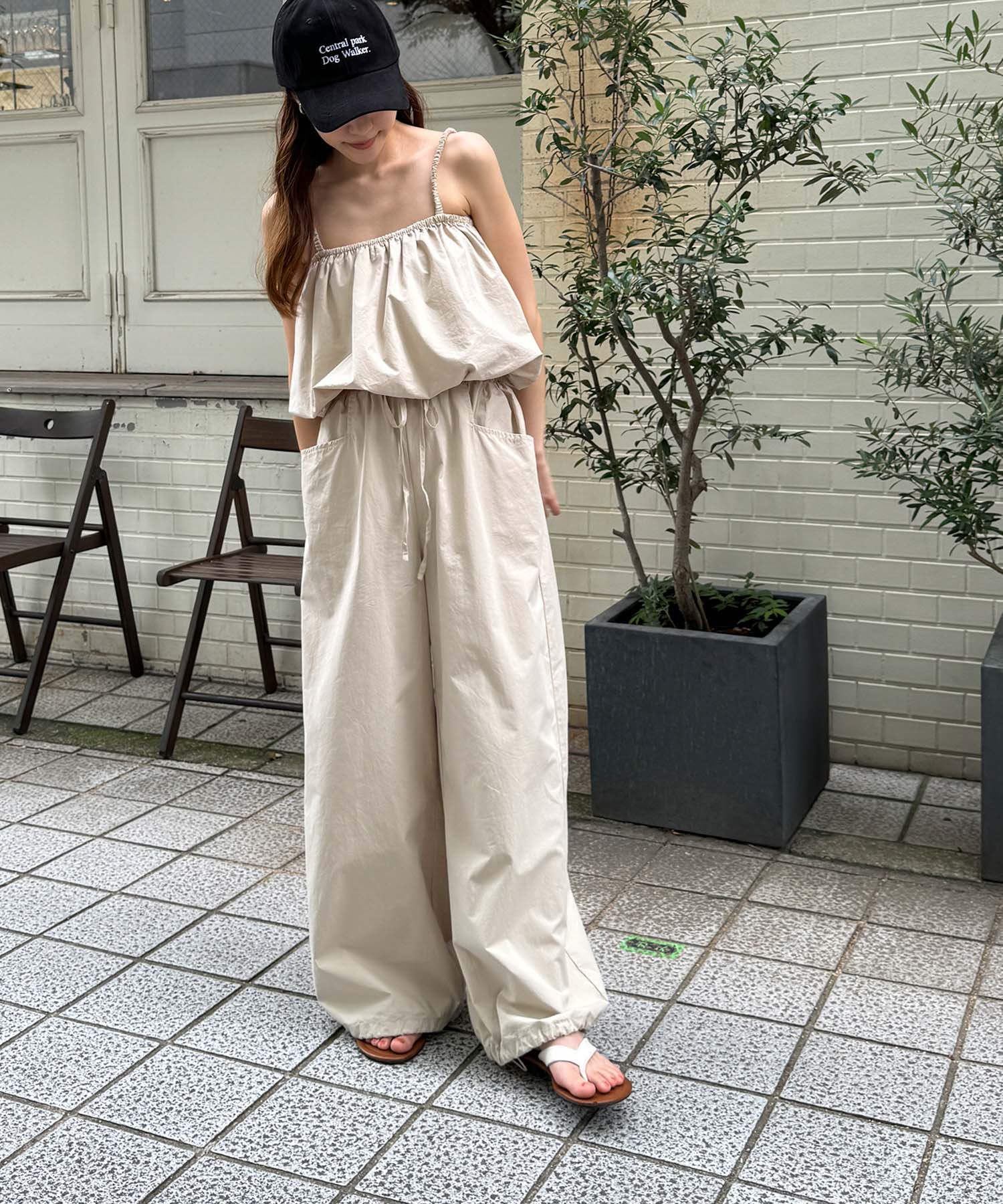 キャナルジーン CANAL JEAN El mar(エルマール) コットンキャミ キャナルジーン CANAL JEAN El mar(エルマール) コットンキャミ