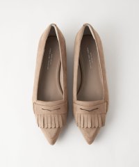 green label relaxing/【WEB限定】ポインテッド キルト フラットシューズ（1.5cmヒール) －撥水－/506527883