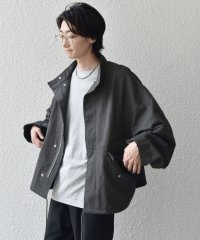 SHIPS any MEN/SHIPS any: 〈洗濯機可能〉ドルマンスリーブ スタンドカラー ショート モッズ ブルゾン◇/506528793