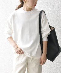 SHIPS any WOMEN/《一部予約》SHIPS any:〈手洗い可能〉スウェットライク ニット プルオーバー/506529680